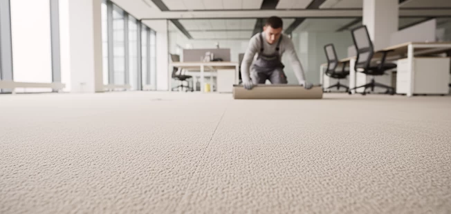 Укладка ковролина