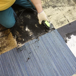 Укладка флокированных покрытий