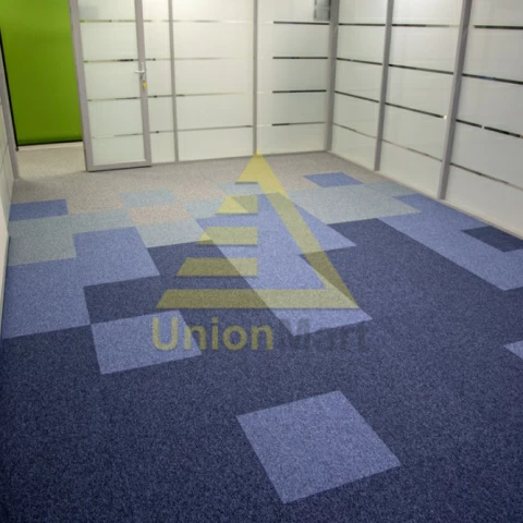 Офис монтаж ковровой плитки