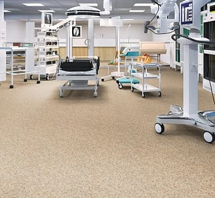 Укладка антистатического линолеума