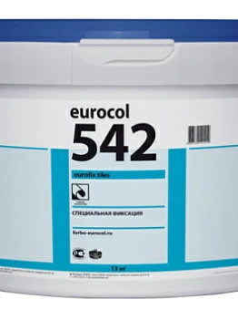 Forbo 542 EUROFIX TACK PLUS. Клей для ковровой плитки. Фиксация против сдвигов.