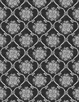 Серый ковролин Flotex H&L Floral