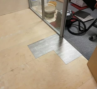 Настил фанеры