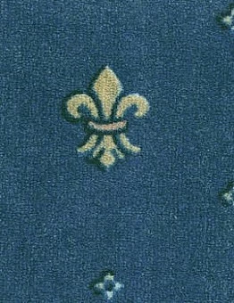 Синий ковролин Crown Prince