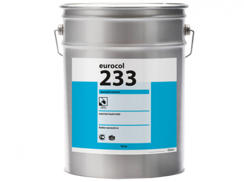 Contact adhesive with high initial adhesive capacity 233 EUROSOL CONTACT