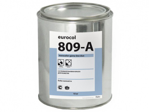 Paint for marking sports grounds 809A Eurocolor Game Line Duo Blue