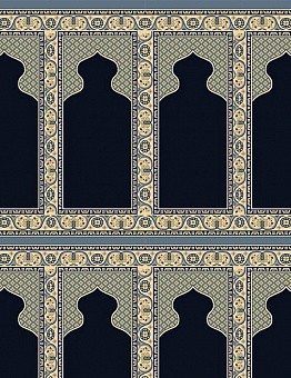 Серый ковролин Mosque Collection