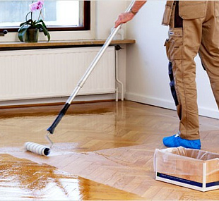 Нанесение мастики